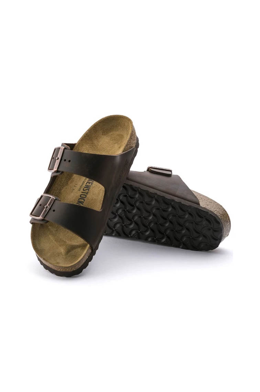 Birkenstock Arizona Oiled Leather Narrow Habana