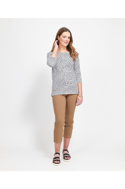 Esplanade Tee Long Sleeve Cotton/Elastane