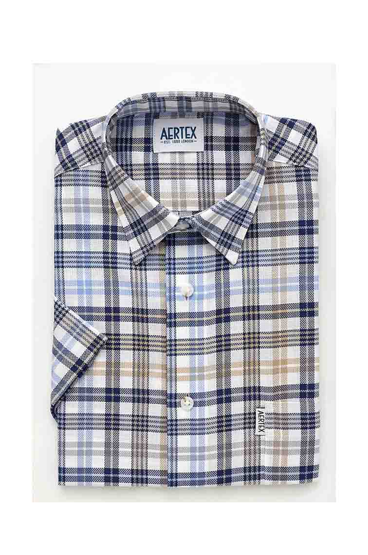 Aertex Shirt S/S Check