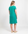 Foil Dress Ruffle Cuff