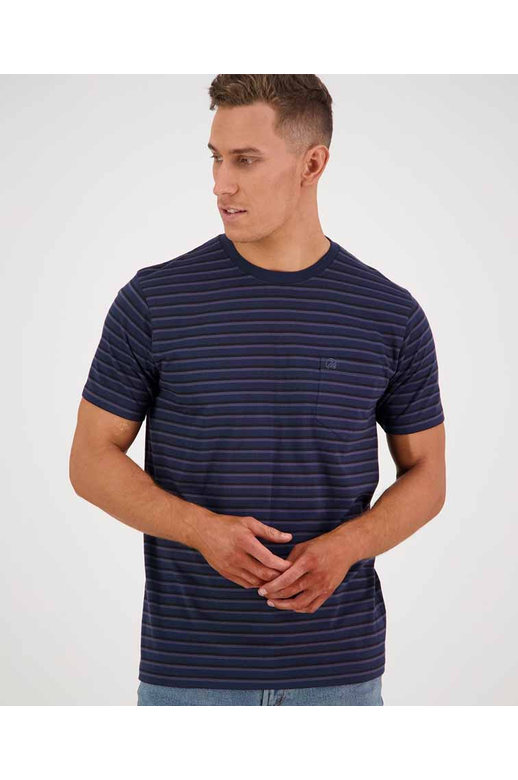 Swanndri Baldwin Stripe Tee