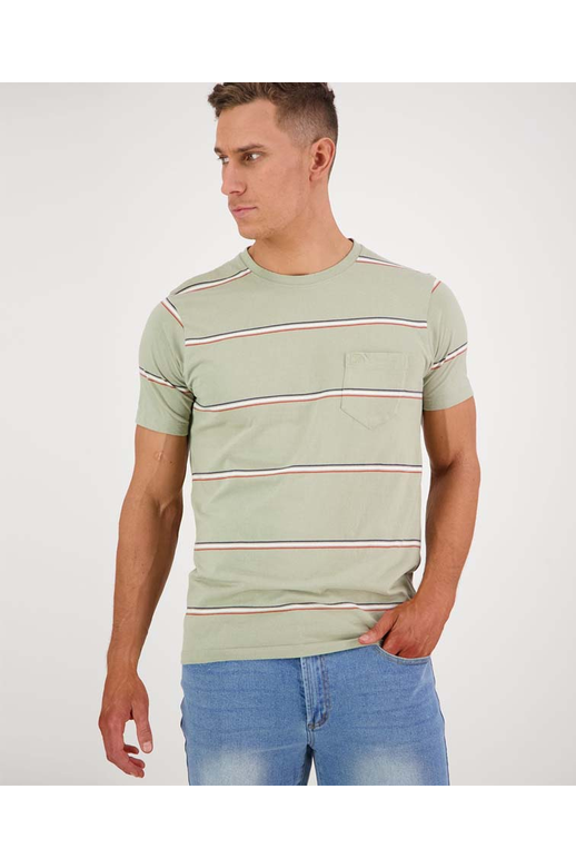 Swanndri Thaxton Stripe Tee