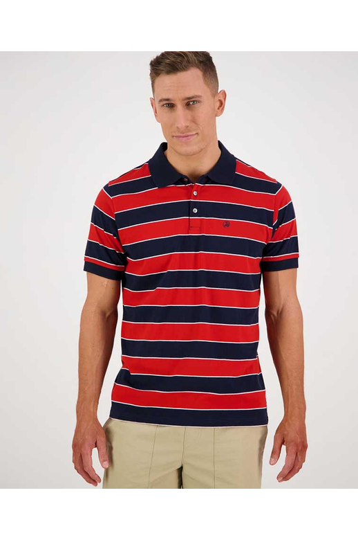 Swanndri Brooksville Stripe Polo