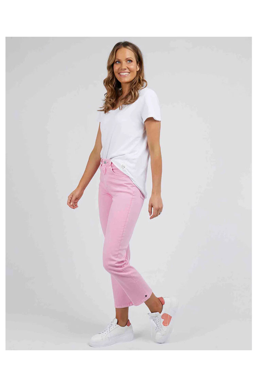 Elm Willow Coloured Jean Straight Leg
