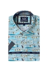 T&R Shirt S/S Beach Print