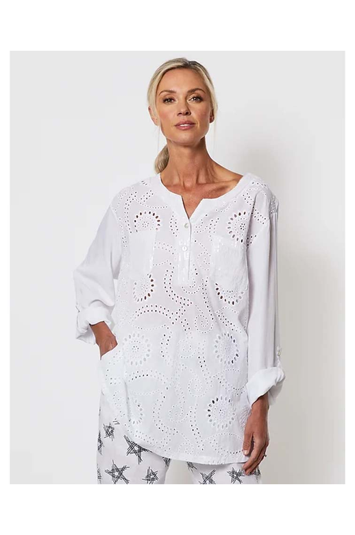 Threadz Shirt Broderie Front