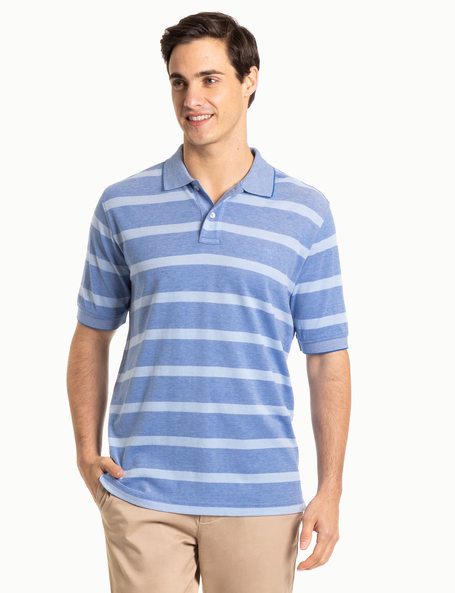 Blazer Polo Stripe Oxford - Brands-Mens : Yarntons | New Zealand’s ...