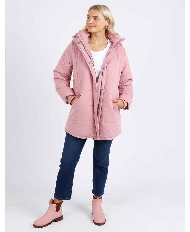 Long puffer deals jacket nz