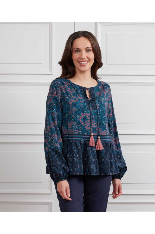 Newport Blouse Heather