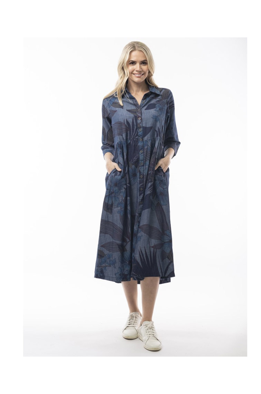 Orientique Dress Layered Maxi Aurora