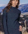 Noble Wilde Womens Cable Funnel Neck