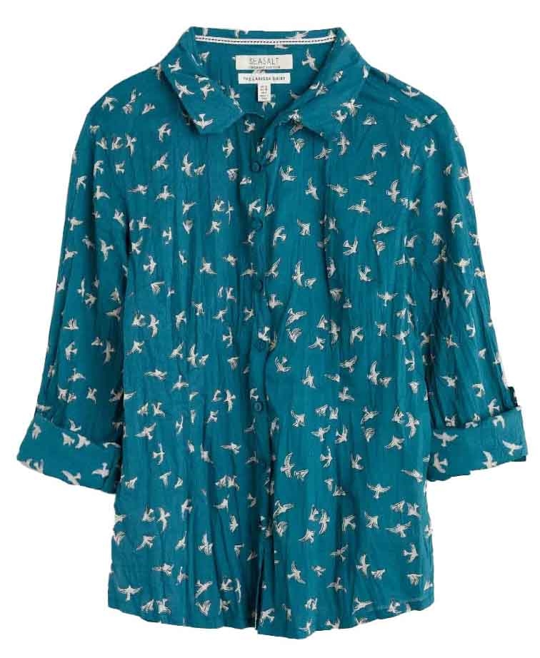 Seasalt Larissa Shirt Swooping Gulls BrandsLadies Yarntons New