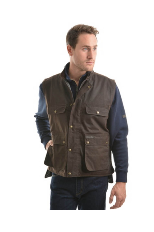 Thomas Cook High Country Oilskin Vest