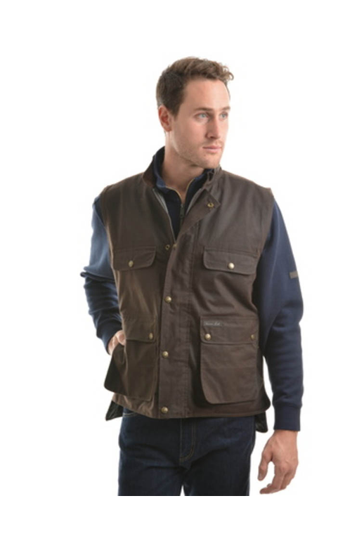 Thomas Cook High Country Oilskin Vest