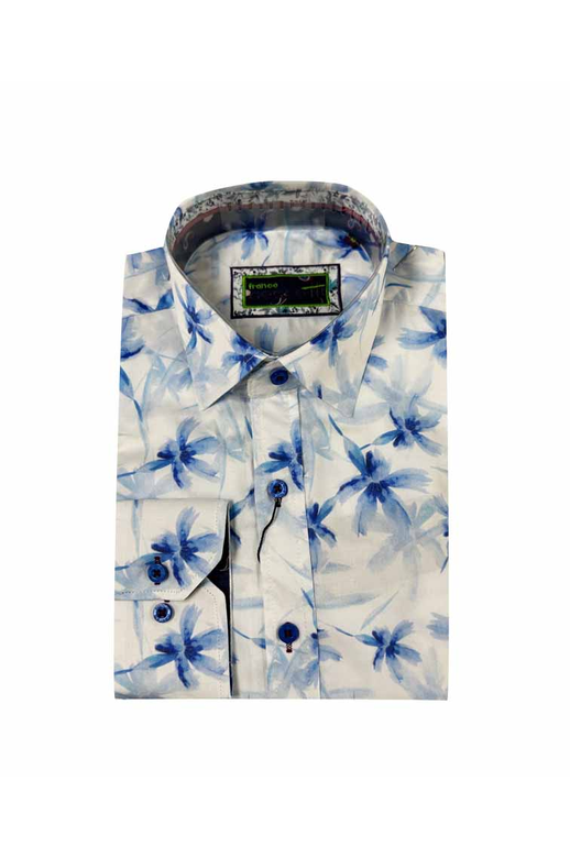 Franco Negretti Shirt L/S Flower Print