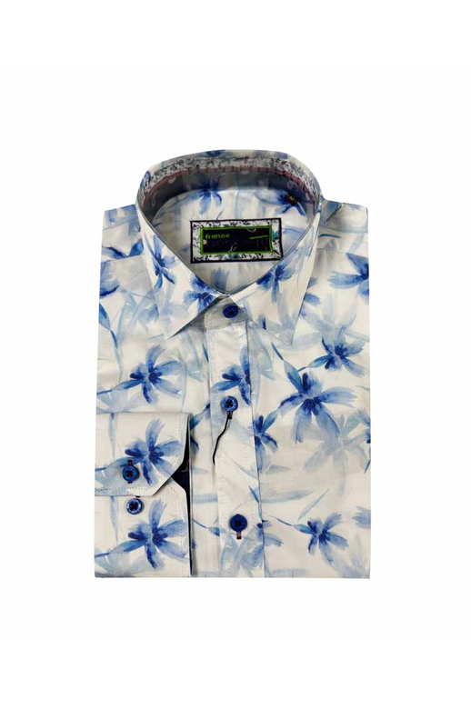 Franco Negretti Shirt L/S Flower Print