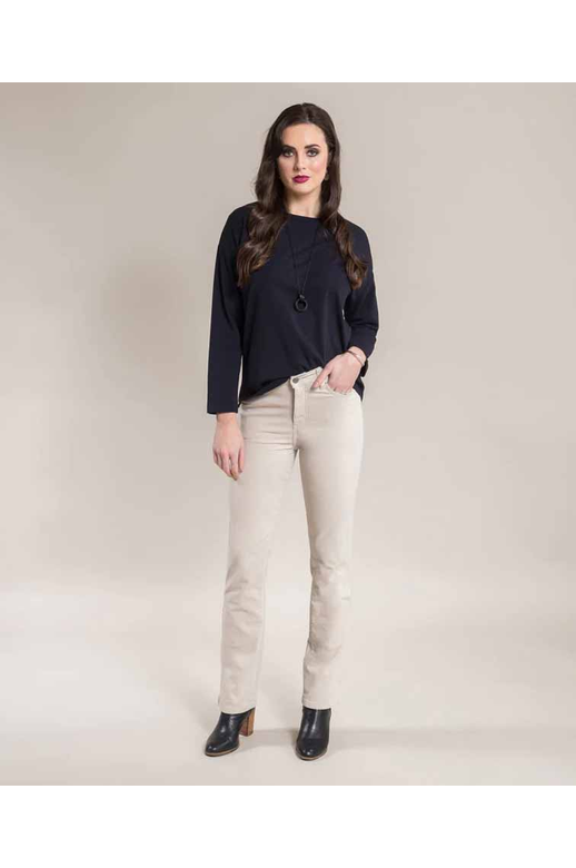 Vassalli Pants Straight Leg Full Length Pinwale Cord