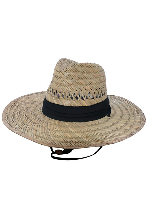 Claro Hat Rush Straw Black Band