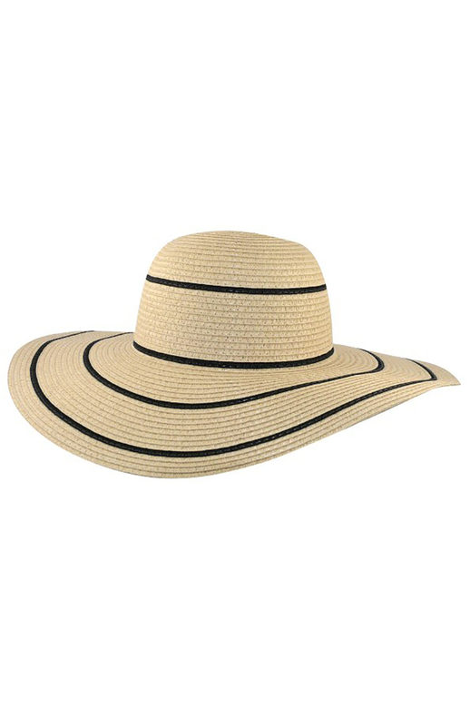 Claro Hat Wide Brim Stripe