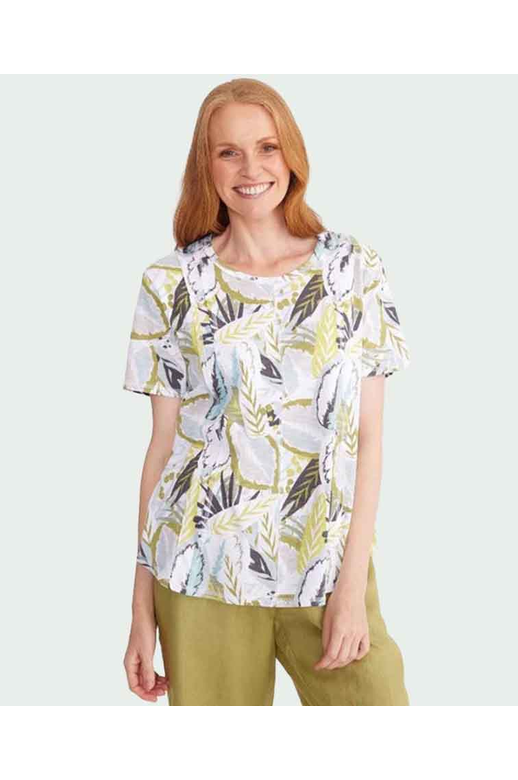 Yarra Trail Tee Layered Leaf