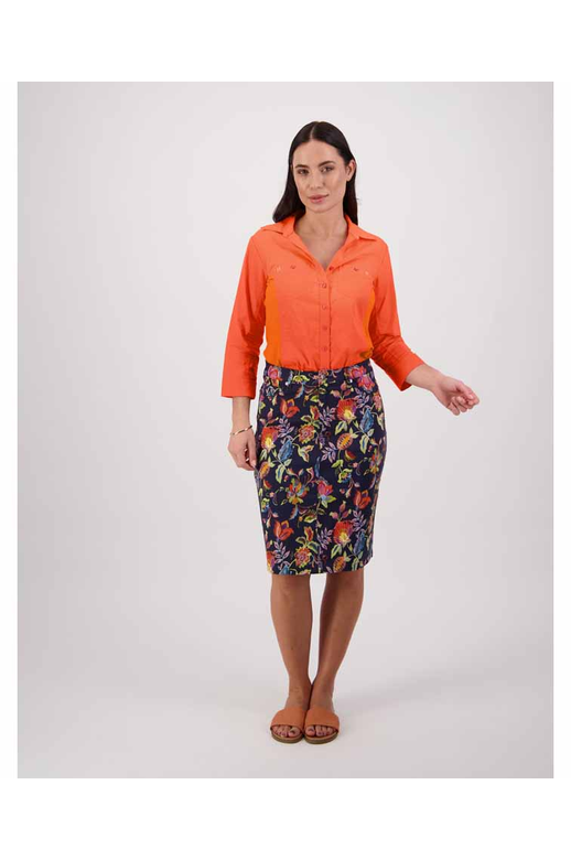 Vassalli Skirt Lightweight Print 