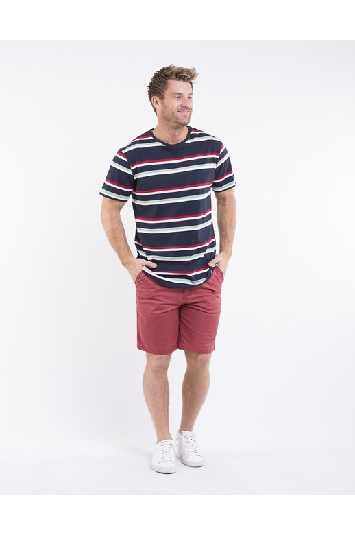 Chester St Tee S/S Maritime Stripe