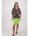 Vassalli Top V-Neck Print