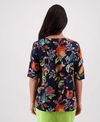 Vassalli Top V-Neck Print