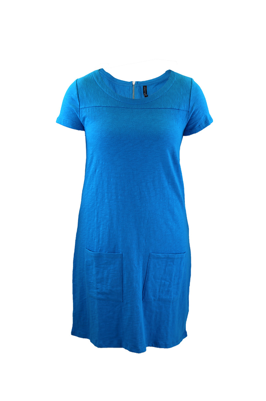 Memo Dress T S/S Button Shoulder