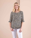 Foil Top Scoop Hem Renewable Rayon