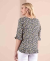 Foil Top Scoop Hem Renewable Rayon