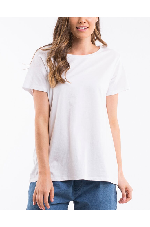 Elm Tee Twist Back Plain