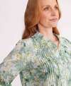 Yarra Trail Shirt Seafoam Swirl Print