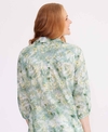 Yarra Trail Shirt Seafoam Swirl Print