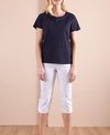 Esplanade Pants 3/4 Scoop Cuff Cotton/Nylon 