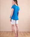 Memo Shorts Denim Straight Leg