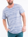 Chester St Tee S/S Artsy Stripe