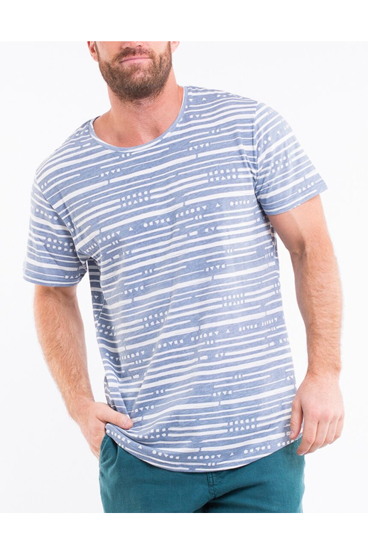 Chester St Tee S/S Artsy Stripe