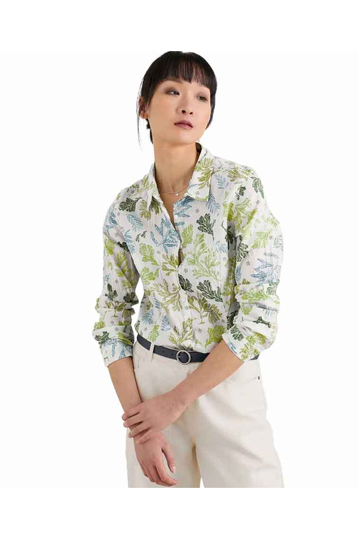 Seasalt Shirt Larissa Carved Seaweed Chalk