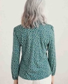 Seasalt Shirt Zelah Speckled Petals Studio Green