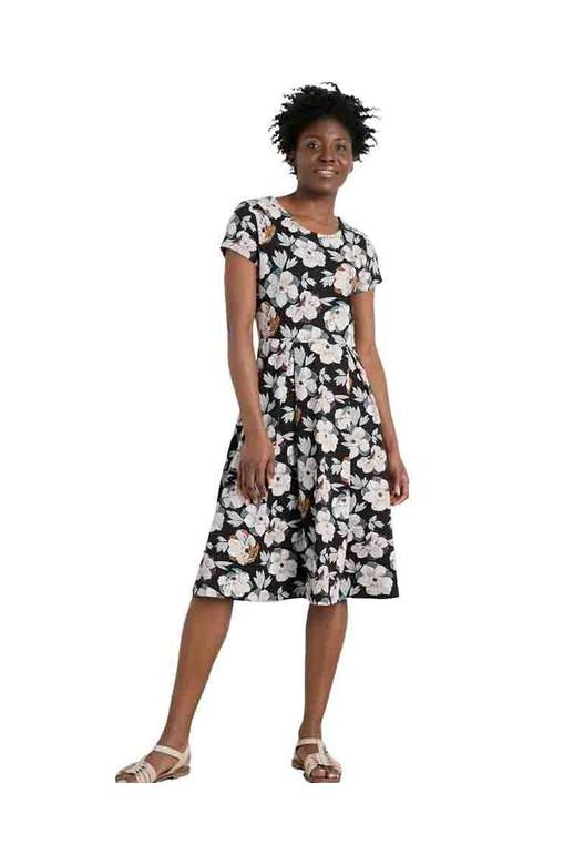 Seasalt Dress Riviera Ii Peony Onyx