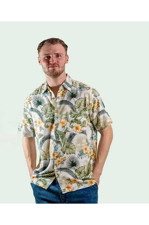 Kingston Grange Shirt S/S Bamboo Maui