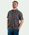 Kingston Grange Shirt S/S Bamboo Skinny Bush Banana