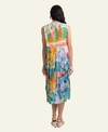 Orientique Dress S/L Bubble Woven