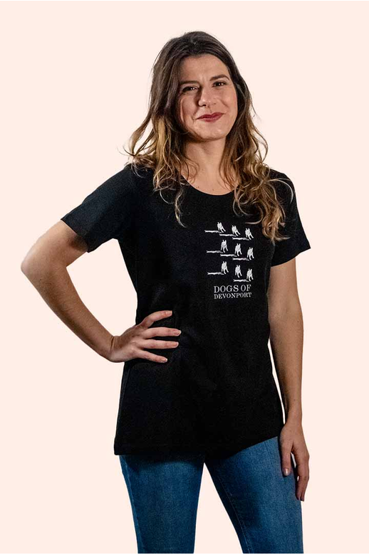 Devo Tees Ladies Dogs Of Devo Tee