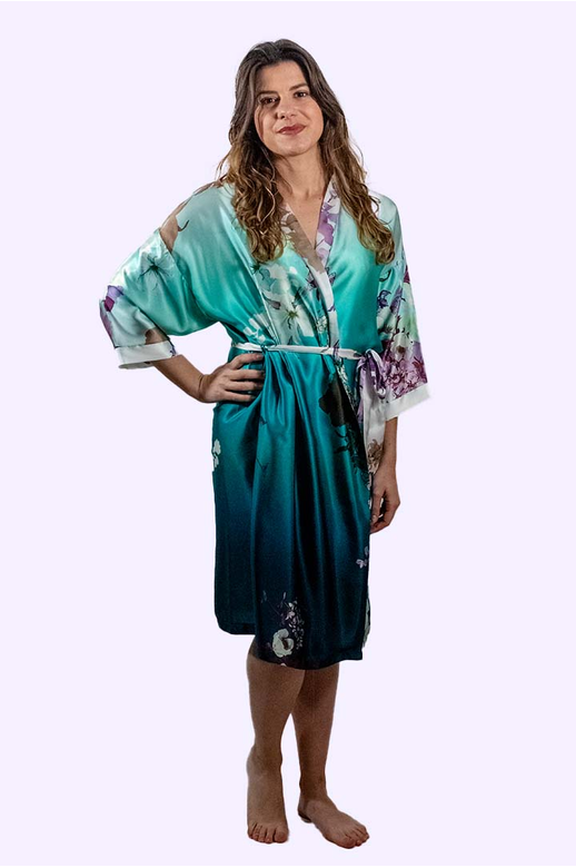 Essence Robe Satin Print