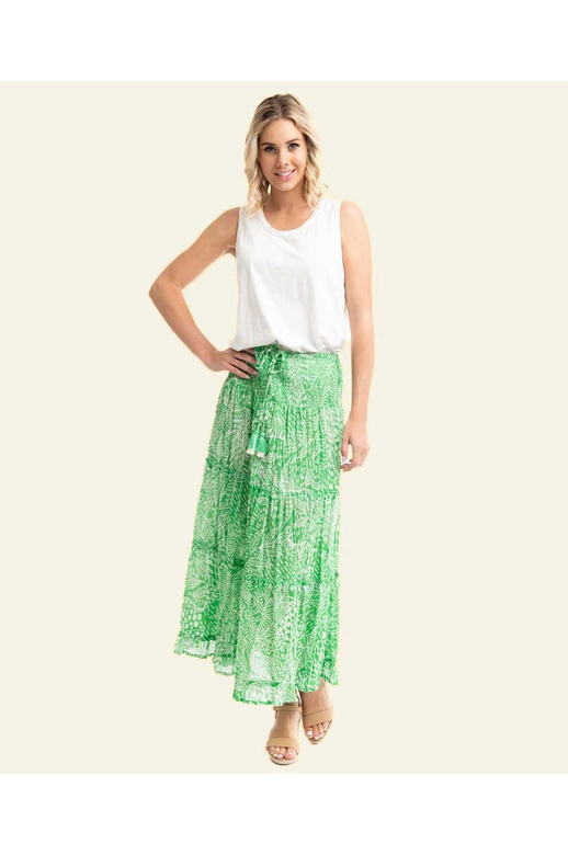 Orientique Skirt Tiered Leros