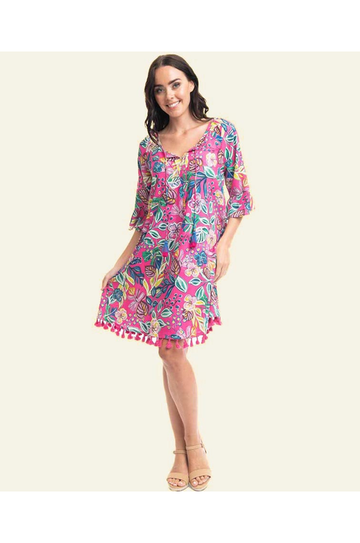 Orientique Dress L/S Tassel Balat