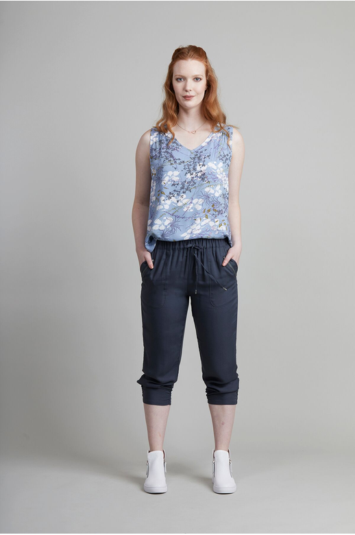 Esplanade Tank V Gathered Shoulder