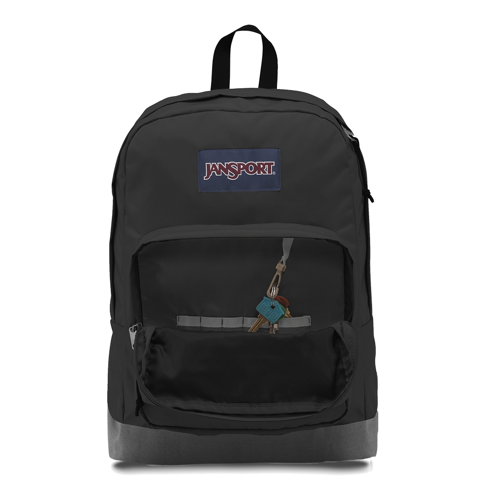 Jansport City Scout Black School Bags Yarntons Free NZ shipping